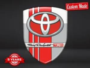 Toyota Badge Auto Personalizzati Stile Max Moderni Pro